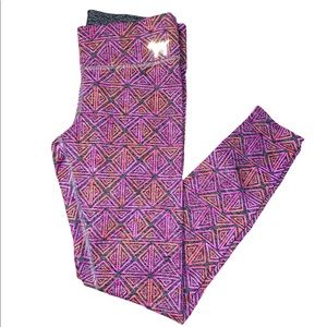 PINK Victoria’s Secret Patterned Full-Length Leggings